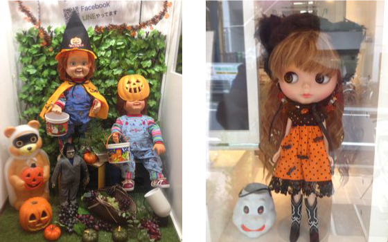 ハロウィーンのお人形
